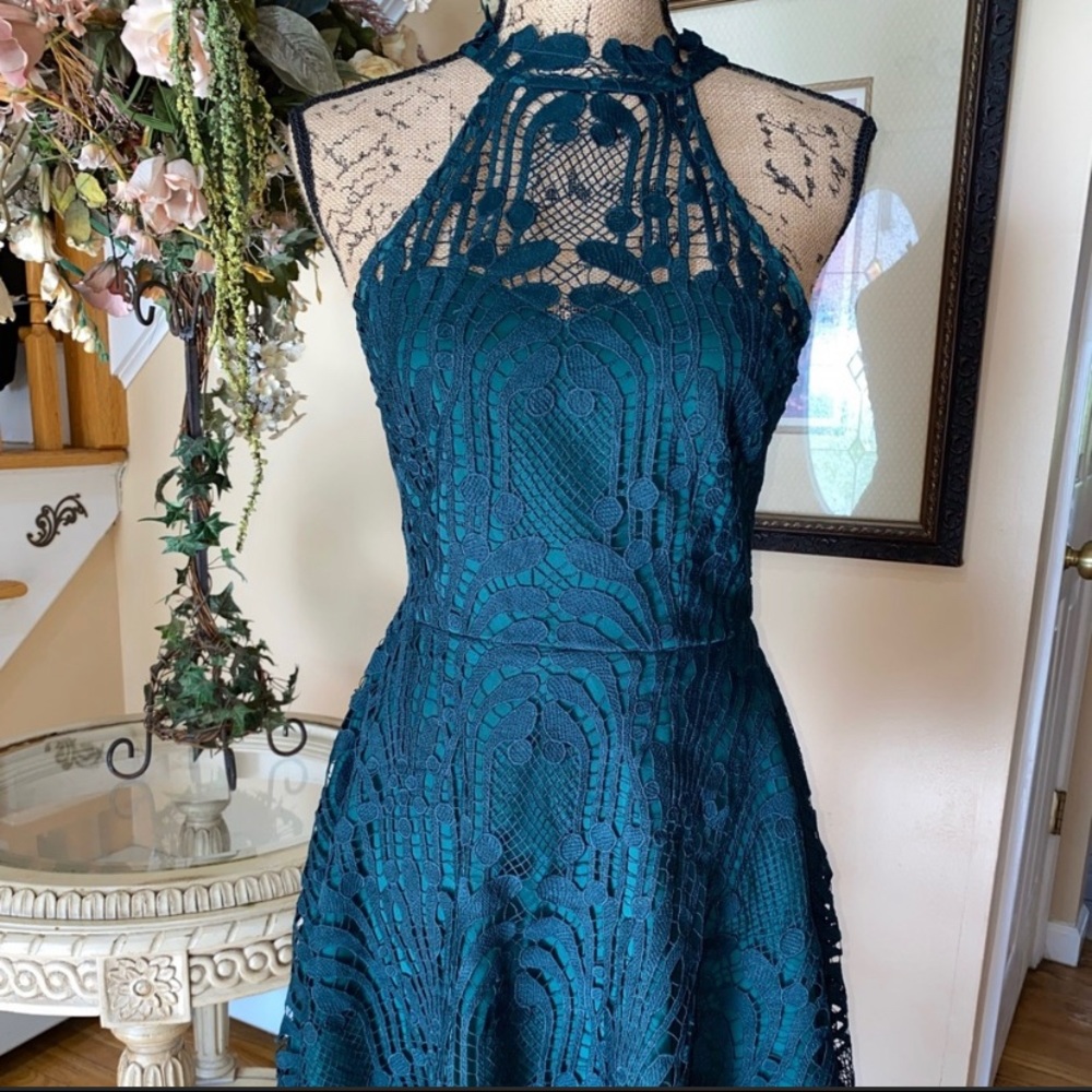 Twosisters size 4 dress green